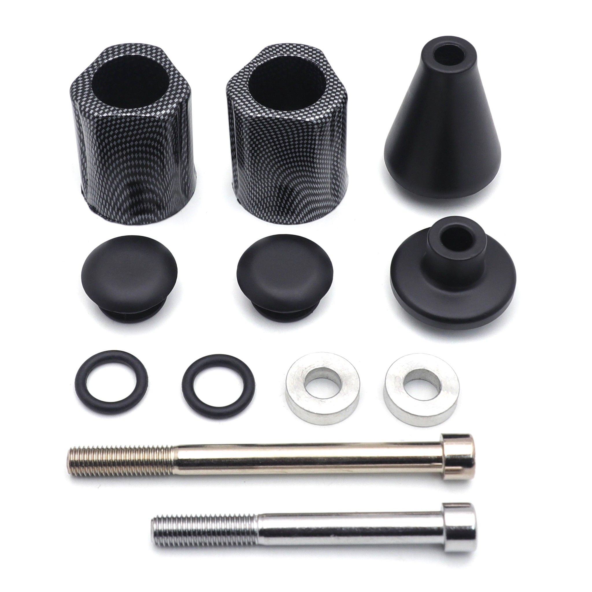 Carbon Fiber Frame Slider Crash Protection For 2010-2013 BMW S1000RR 2013 BMW HP4 PN: MT219-064-CN