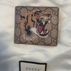 Gucci GG Tiger Wallet Certified