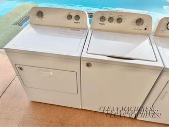 Whirlpool Washer and Gas Dryer 90 Day Warranty Some Delivery