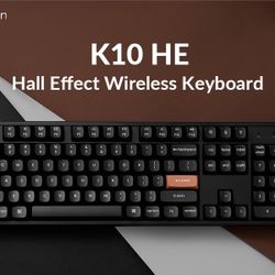 [NEW] Keychron K10 HE Wireless Magnetic Keyboard - Hall Effect - Rapid Trigger
