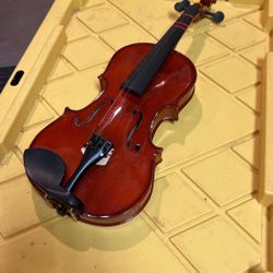 Violin With Case 