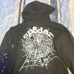Sp5der OG Web Hoodie 'Black'