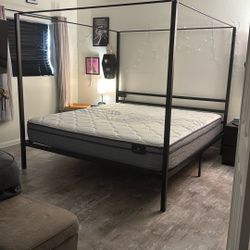 King Size Canopy Bed Frame (new)
