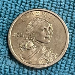 Sacagawea Golden Coin $3,000.00