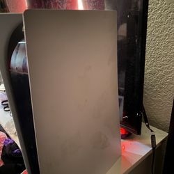 White PlayStation 5 With Controller 