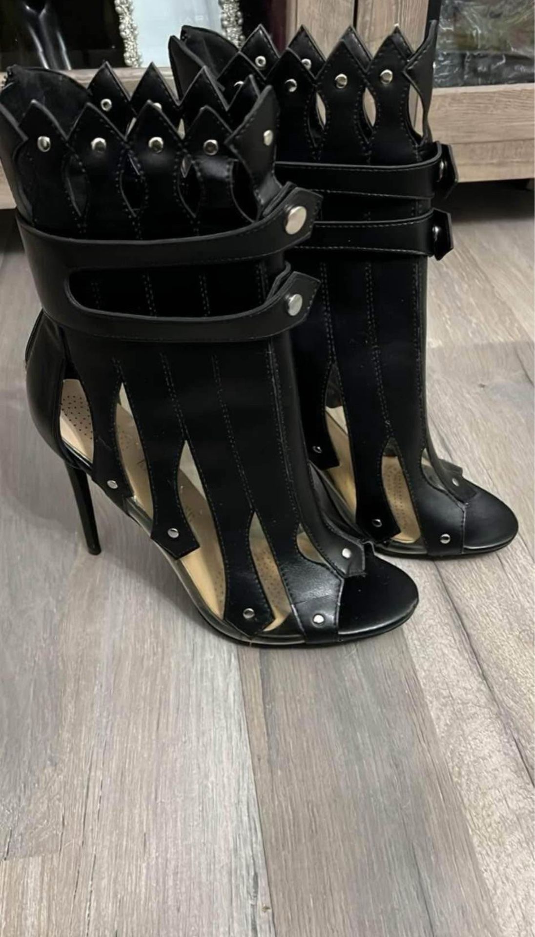 Peep Toe Booties