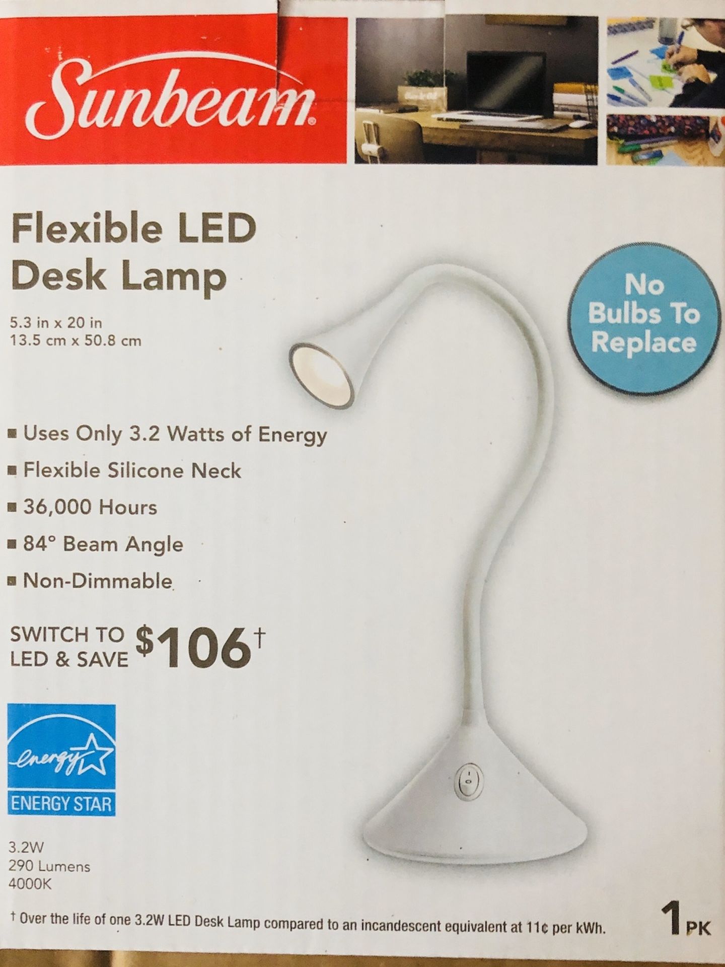 Sunbeam LED Desk Lamp