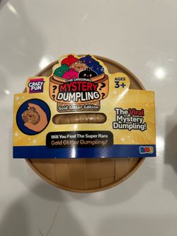 Mystery Gold Glitter Dumpling Squishy Glitter  BRAND NEW Sealed
