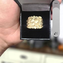 FAT nugget ring