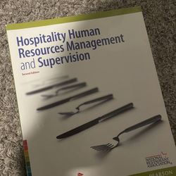 Hospitality Human Resources Management And Supervision