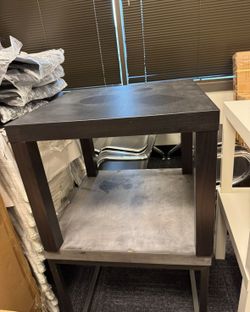 Ikea Lack side table-Black