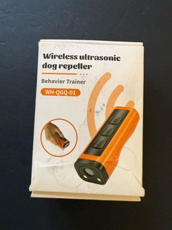 Wireless Ultrasonic Dog Repeller Behavior Trainer