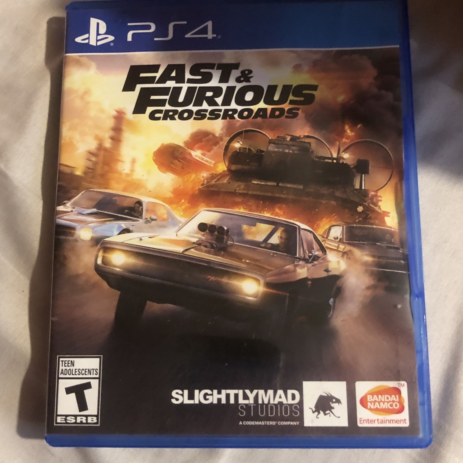  Fast & Furious Crossroads - PlayStation 4 : Bandai Namco Games  Amer, Namco: Video Games