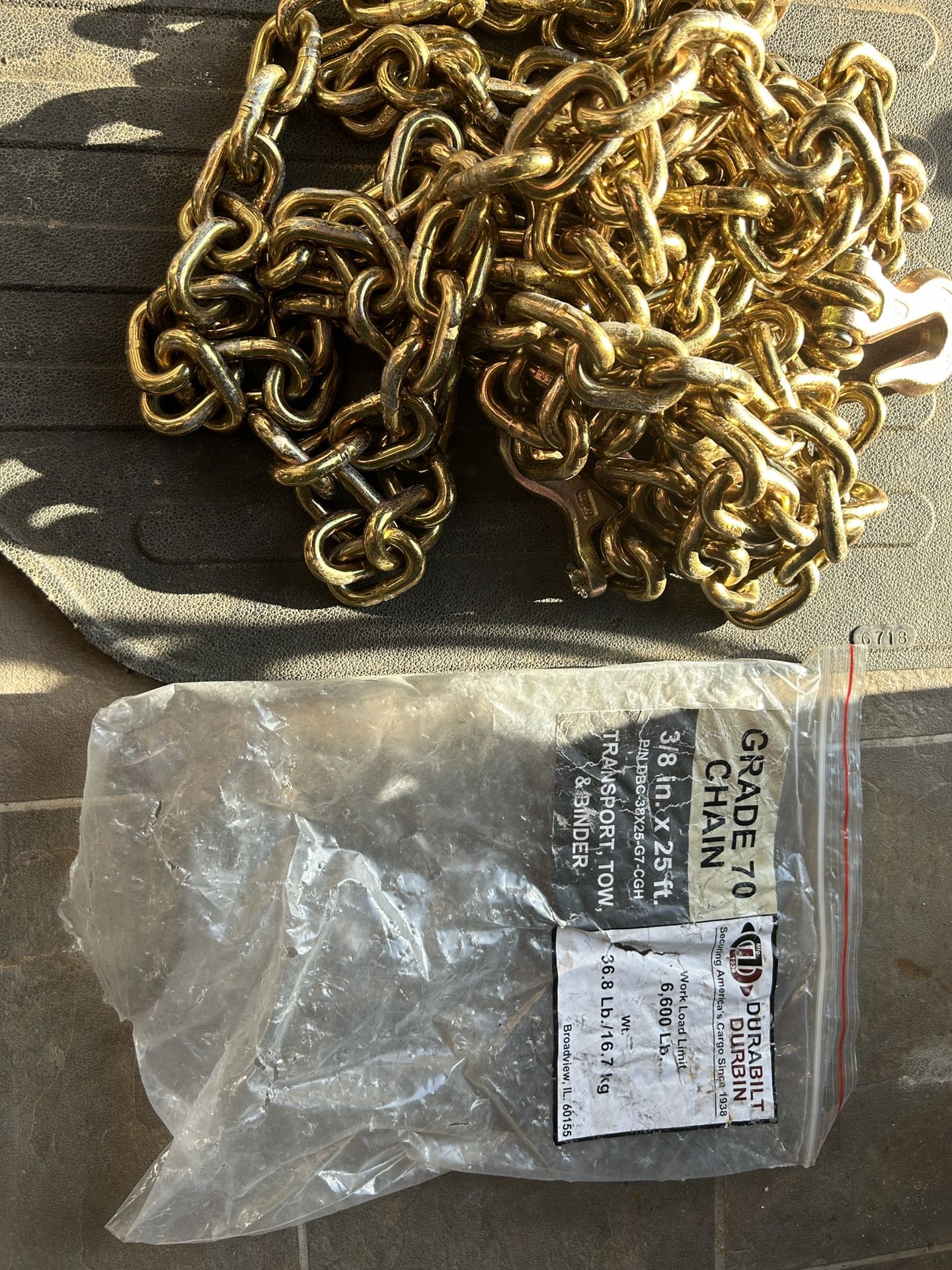 Transport Tow And Binder Grade 70 Chain