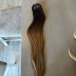 Human Hair Extension Clip In 