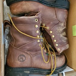 Steel Toe Logger Boots