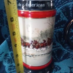 Vintage Budweiser Antique Collection Mugs Christmas Holiday