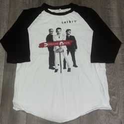 Depeche Mode Spirit Global Tour Shirt size Large