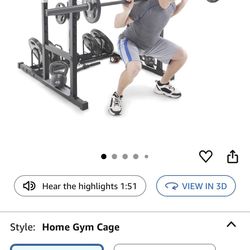Marcy Strength Training Home Gym with pulley system for weight training (brand new, unopened sealed box)
