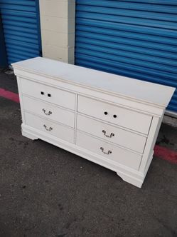 White dresser storage chest bedroom dressers - delivery available