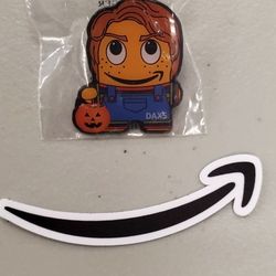 Amazon Halloween Pin