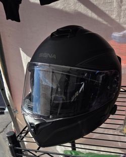 Outforce, Full Face Motorcycle Smart Communication Helmet with Bluetooth Intercom