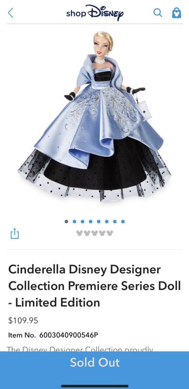 Cinderella Designer Doll