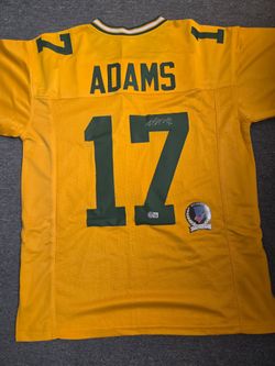 Signed Davante Adam's Jersey
