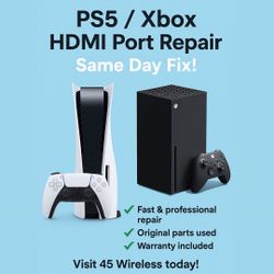 PS5/Xbox HDMI Port Repair