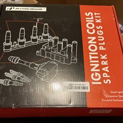 Ignition Coils Spark Plugs Kit