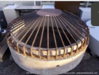 Concrete and rebar overflow drain/ fire pit/ irrigation turnout/use your imagination