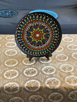 Two Mandlala Plates 