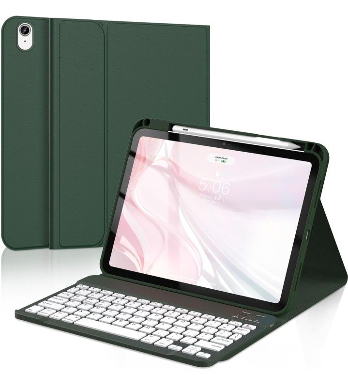 iPad 11th 10th Generation Case with Keyboard