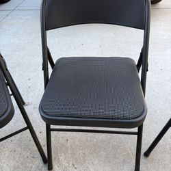 Set Of 4 Folding Chairs