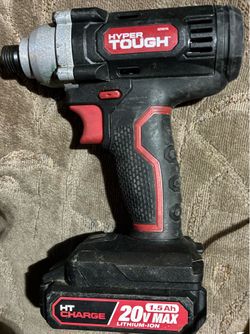 Hyper Tough 20V Max Lithium-Ion Cordless Impact Driver
