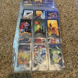 1994 Skybox Superman Man Of Steel Platinum Series Complete Set Of 90 Cards Collectible Comic Images