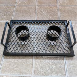 Dual Beer Can Holder Chicken Roaster