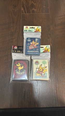 Pokemon World Championships 2025 Anaheim Card Sleeves