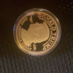 Donald Trump "Keep America Great" Coin Proof American Mint #00823 w/COA