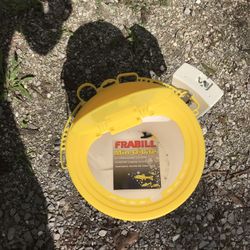 Minnow Bucket By Frabill with Aerator