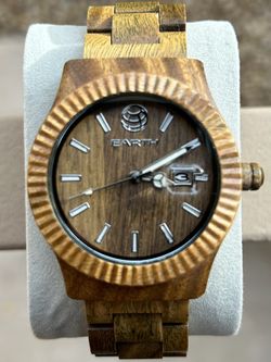 EARTH Men’s Bamboo Watch