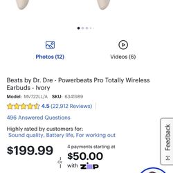 Powerbeats Pro Totally Wireless Earbuds