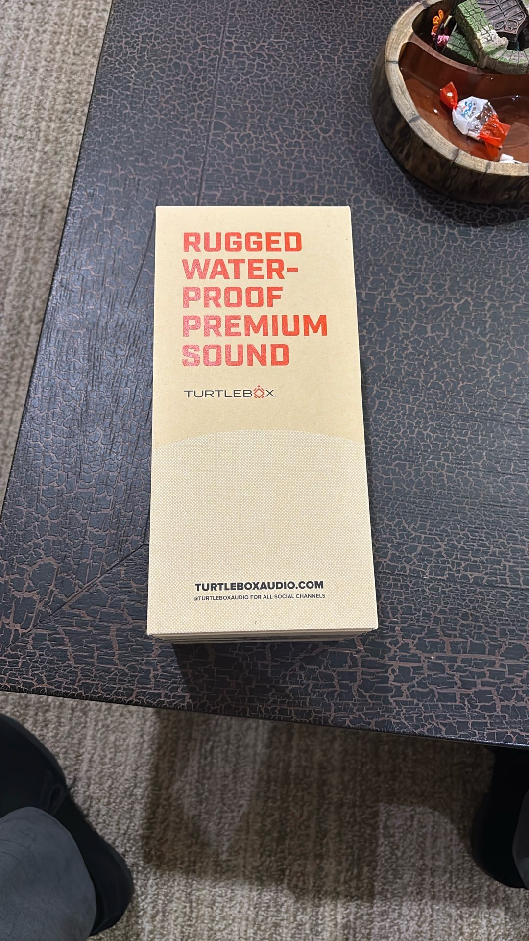 Turtlebox Ranger Gray Speaker - New Never Opened