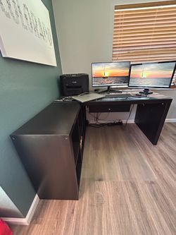 Ikea L-shaped desk