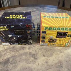 *NEW Frogger & Space Invaders TV Arcade Games