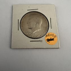 1976 USA 1/2 Dollar coin commemorating the 200th anniversary of the Independence of the USA. 