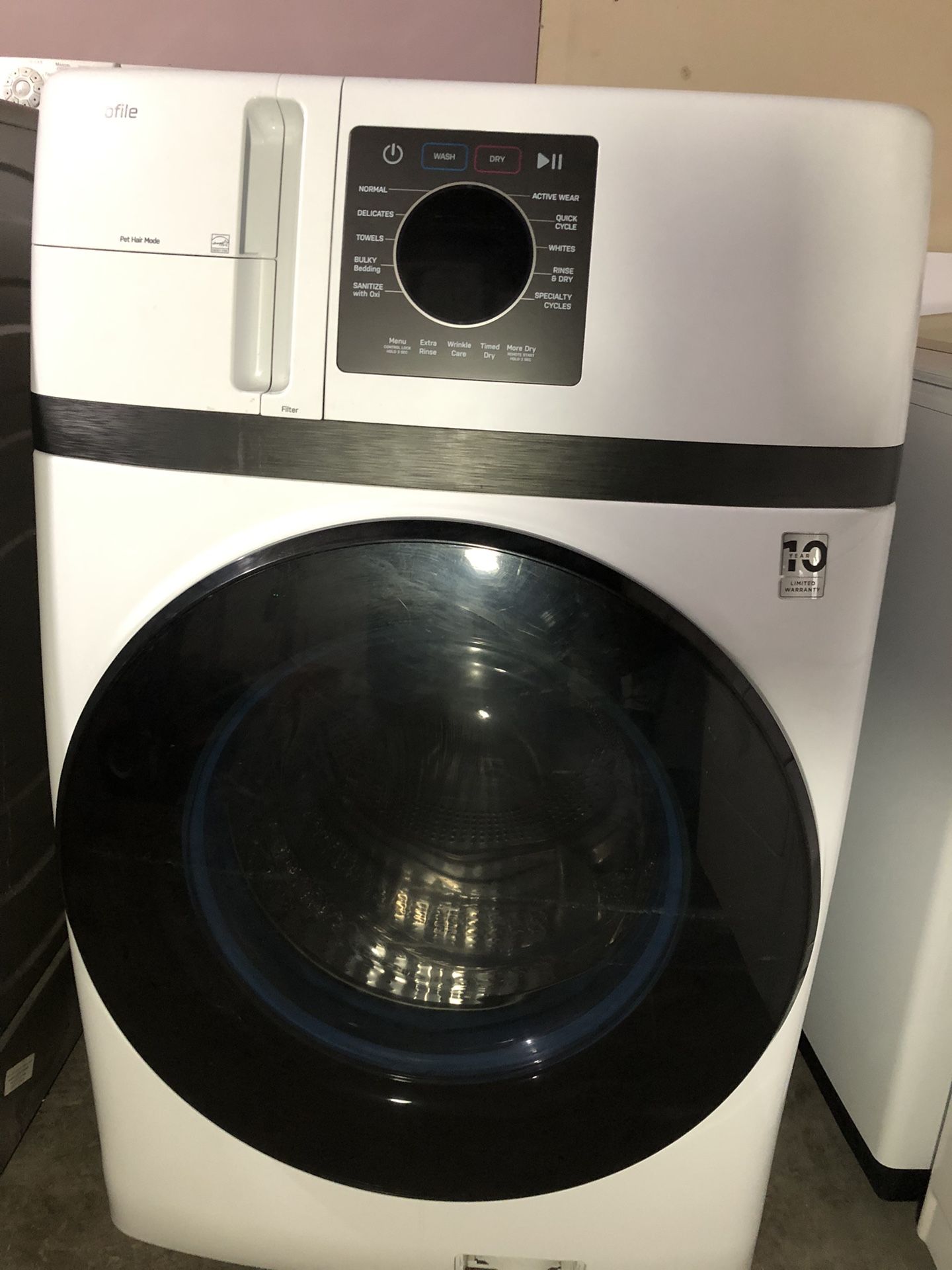 GE Profile washer and dryer //Secadora Y Lavadora GE Profile