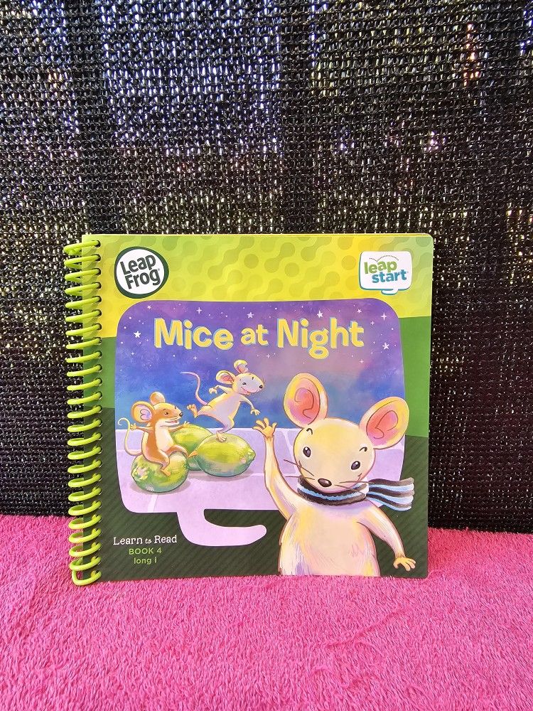 Leapfrog Leapstart Mice At Night Learn To Read Learning Educational Book #4