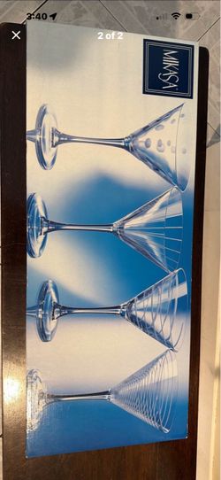Martini Glass Set
