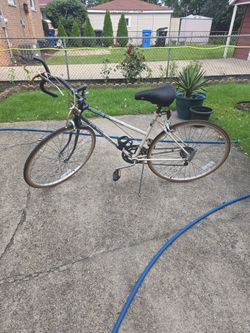 Vintage Road Bike with Drop Handlebars 27 inch